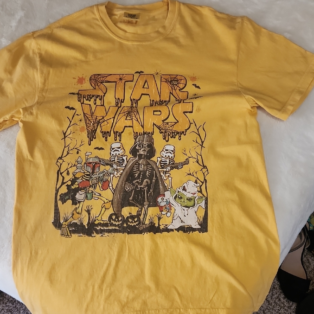 Star Wars Yellow Graphic T-Shirt